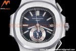 Patek Philippe - Nautilus Chronograph 5980 SS/SS Blue PPF A7750 Mod