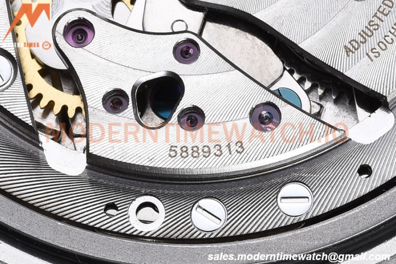Patek Philippe - Nautilus Chronograph 5980 SS/SS Blue PPF A7750 Mod