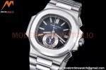 Patek Philippe - Nautilus Chronograph 5980 SS/SS Blue PPF A7750 Mod