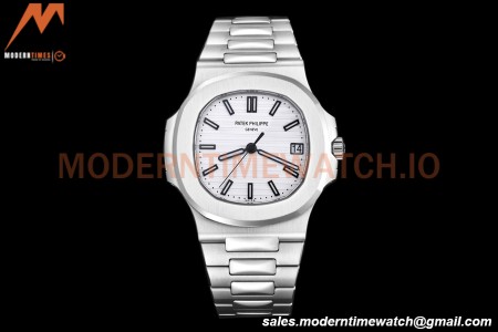 Patek Philippe - Nautilus Automatic 40mm 5711/1A SS/SS White PPF A324