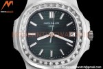 Patek Philippe - Nautilus Automatic 40mm 5711/1300A Diamond SS/SS Green PPF A324