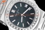 Patek Philippe - Nautilus Automatic 40mm 5711/1300A Diamond SS/SS Green PPF A324