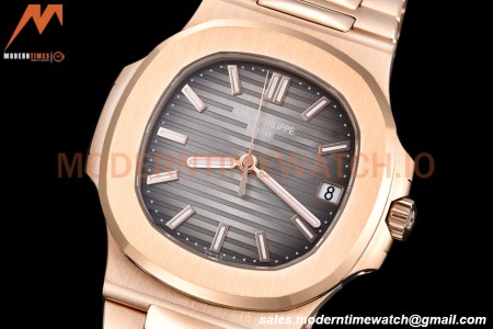 Patek Philippe - Nautilus Automatic 40mm 5711R RG/RG Grey PPF A324