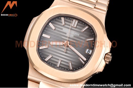 Patek Philippe - Nautilus Automatic 40mm 5711R RG/RG Grey PPF A324