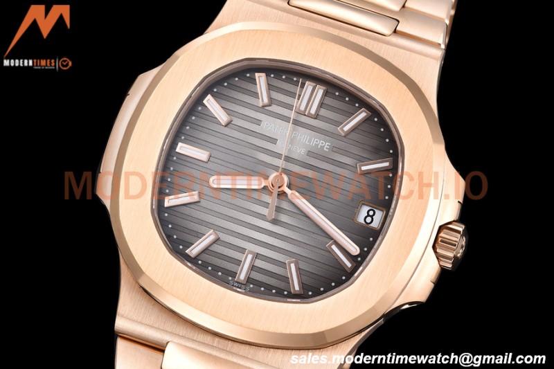 Patek Philippe - Nautilus Automatic 40mm 5711R RG/RG Grey PPF A324