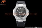Patek Philippe - Nautilus Moon Phase 5722G 40mm Diamond SS/LE Grey PPF A240