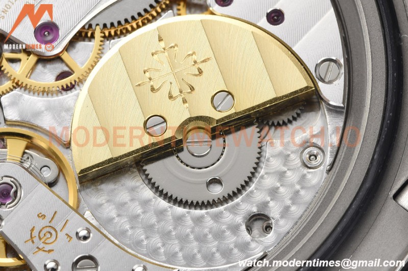 Patek Philippe - Nautilus Moon Phase 5722G 40mm Diamond SS/LE Grey PPF A240