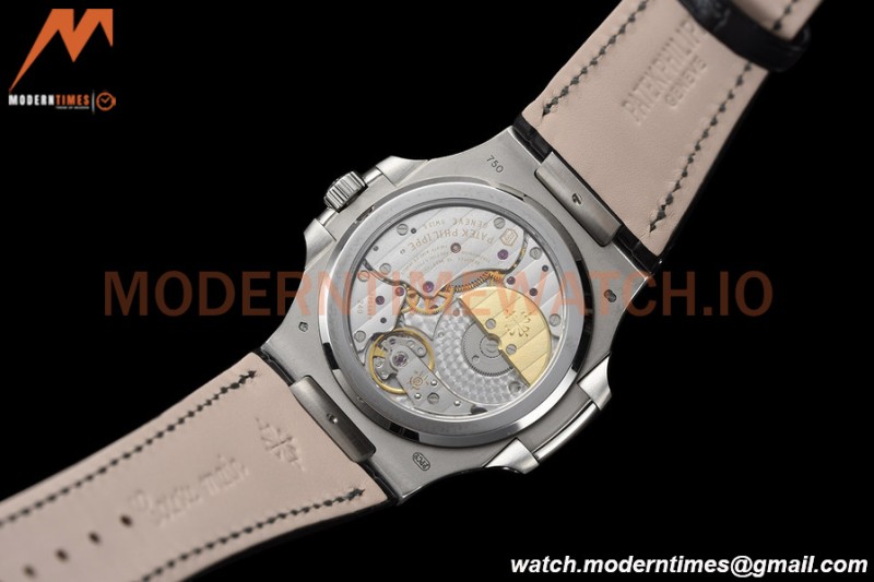 Patek Philippe - Nautilus Moon Phase 5722G 40mm Diamond SS/LE Grey PPF A240
