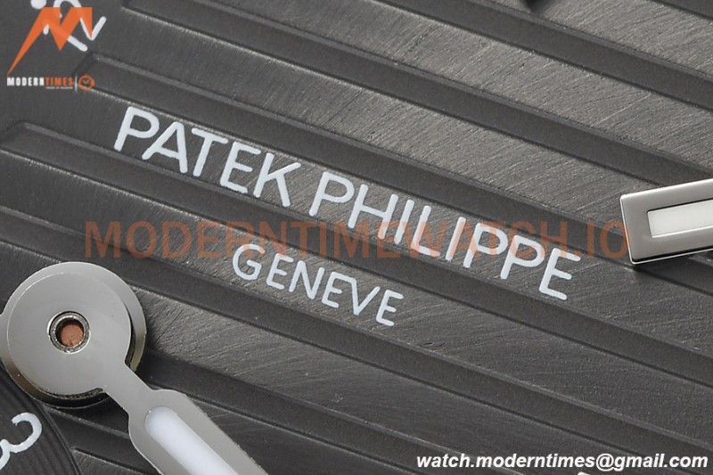 Patek Philippe - Nautilus Moon Phase 5722G 40mm Diamond SS/LE Grey PPF A240