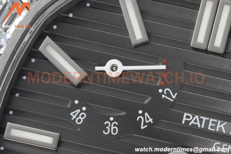 Patek Philippe - Nautilus Moon Phase 5722G 40mm Diamond SS/LE Grey PPF A240