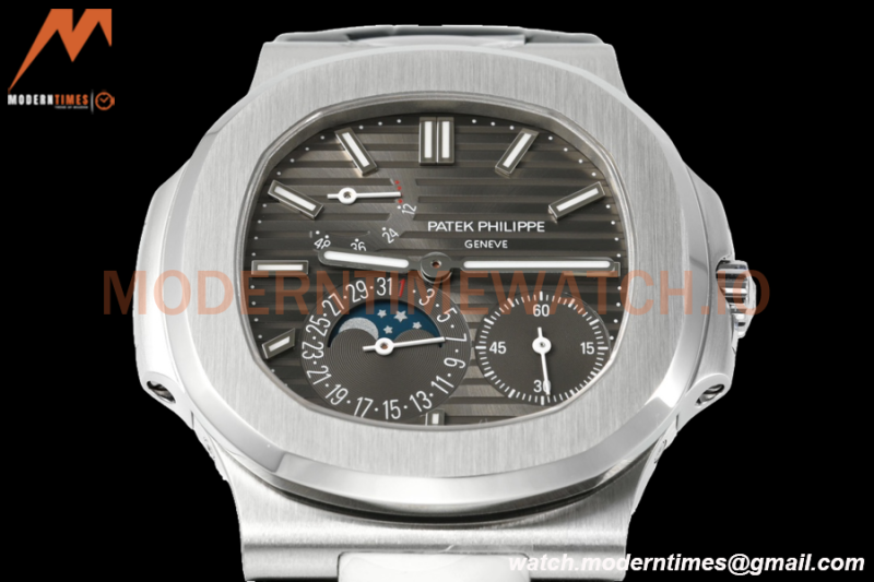 Patek Philippe - Nautilus 41mm Moon Phase 5712G SS/LE Grey PPF A240