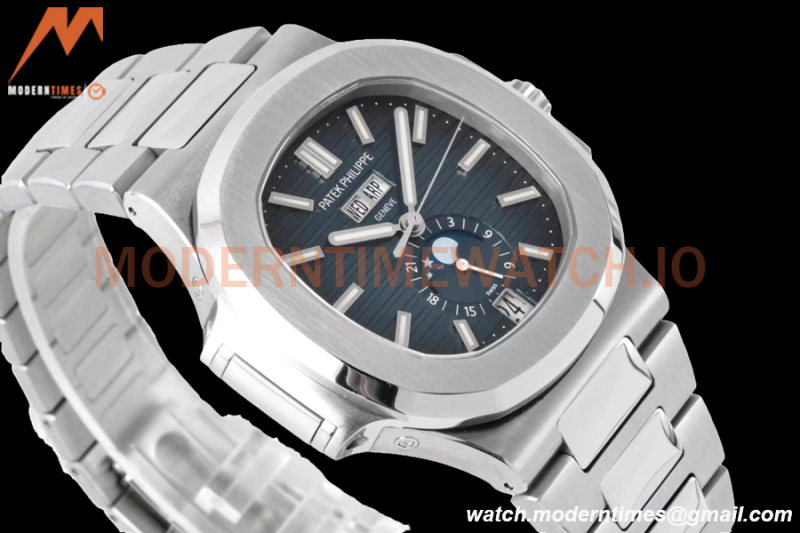 Patek Philippe - Nautilus 40.5mm Annual Calendar 5726/1A SS/SS Blue PPF A324