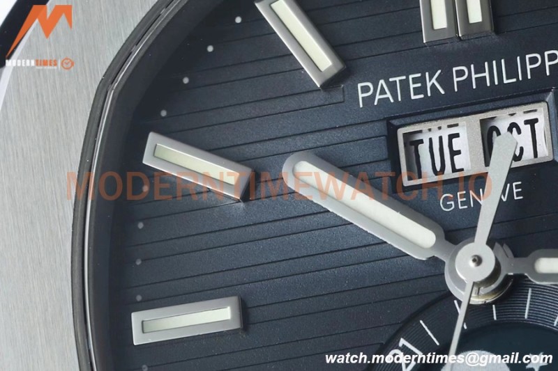 Patek Philippe - Nautilus 40.5mm Annual Calendar 5726/1A SS/SS Blue PPF A324