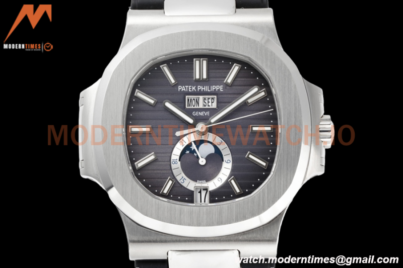 Patek Philippe - Nautilus 40.5mm Annual Calendar 5726/1A SS/RU Grey PPF A324