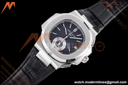 Patek Philippe - Nautilus Chronograph 5980 SS/LE Blue 3KF V2 A7750 Mod