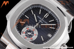 Patek Philippe - Nautilus Chronograph 5980 SS/LE Blue 3KF V2 A7750 Mod