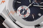 Patek Philippe - Nautilus Chronograph 5980 SS/LE Blue 3KF V2 A7750 Mod
