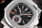 Patek Philippe - Nautilus Chronograph 5980 SS/SS Black 3KF V2 A7750 Mod