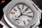 Patek Philippe - Nautilus Chronograph 5980 SS/LE White 3KF V2 A7750 Mod