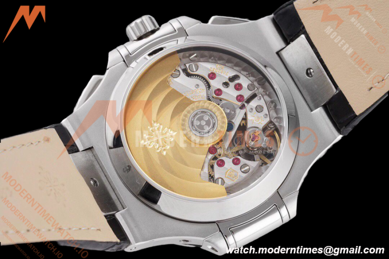 Patek Philippe - Nautilus Chronograph 5980 SS/LE White 3KF V2 A7750 Mod