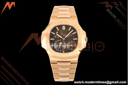 Patek Philippe - Nautilus 5712/1R 40mm RG/RG Brn/Stk OMEF A240