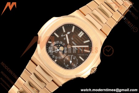 Patek Philippe - Nautilus 5712/1R 40mm RG/RG Brn/Stk OMEF A240