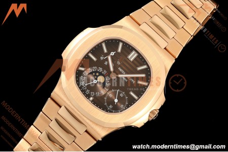 Patek Philippe - Nautilus 5712/1R 40mm RG/RG Brn/Stk OMEF A240