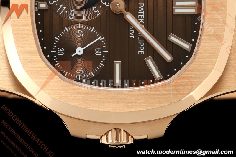 Patek Philippe - Nautilus 5712/1R 40mm RG/RG Brn/Stk OMEF A240