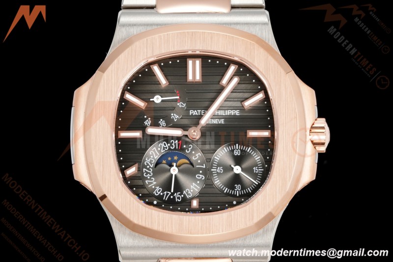 Patek Philippe - Nautilus 5712GR 40mm RG/SS Grey/Stk 3KF A240