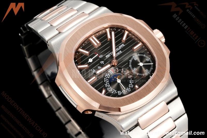 Patek Philippe - Nautilus 5712GR 40mm RG/SS Grey/Stk 3KF A240