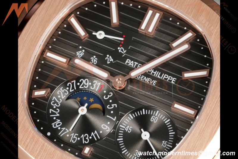 Patek Philippe - Nautilus 5712GR 40mm RG/SS Grey/Stk 3KF A240