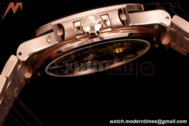 Patek Philippe - Nautilus 5712R 40mm RG/RG Blk/Stk 3KF A240