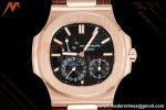 Patek Philippe - Nautilus 5712R 40mm RG/LE Blk/Stk 3KF A240
