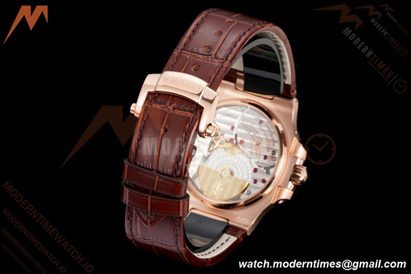 Patek Philippe - Nautilus 5712/1R 40mm RG/LE Brn/Stk 3KF A240