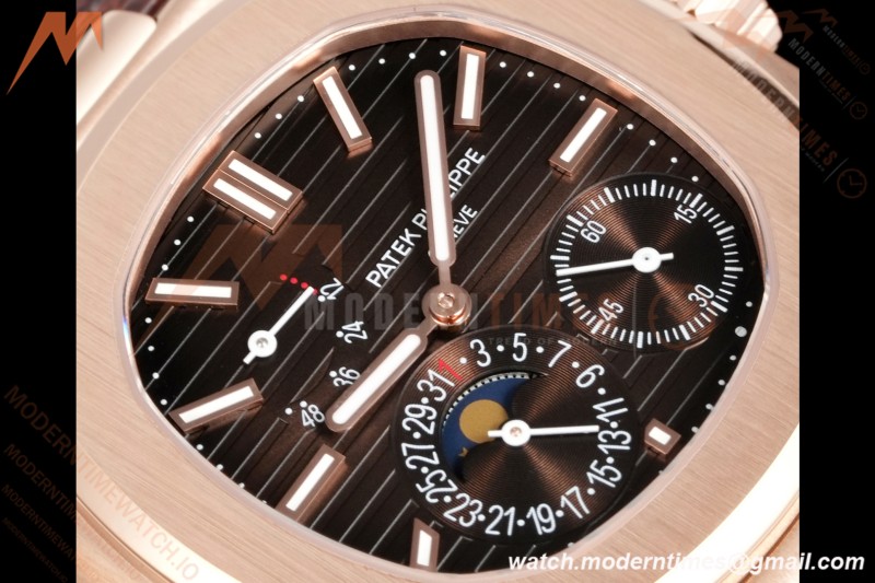 Patek Philippe - Nautilus 5712/1R 40mm RG/LE Brn/Stk 3KF A240