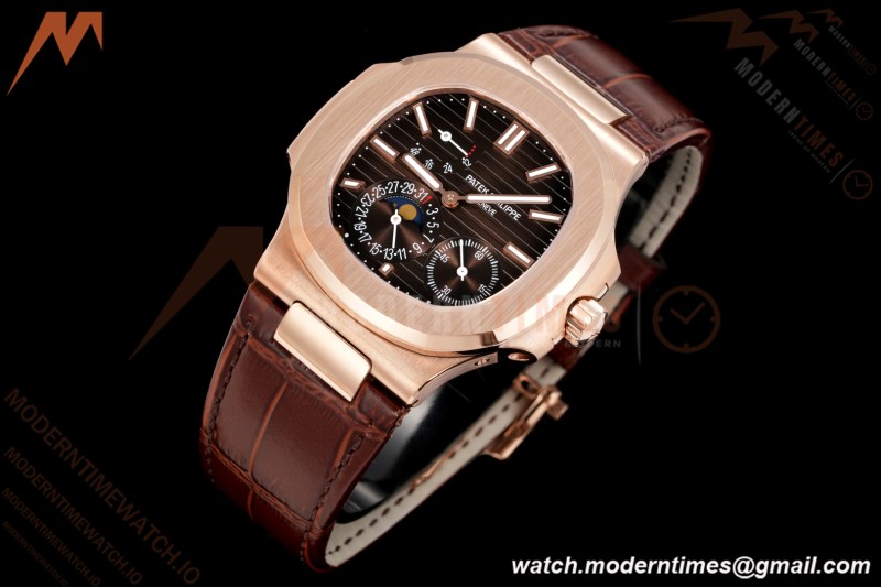 Patek Philippe - Nautilus 5712/1R 40mm RG/LE Brn/Stk 3KF A240