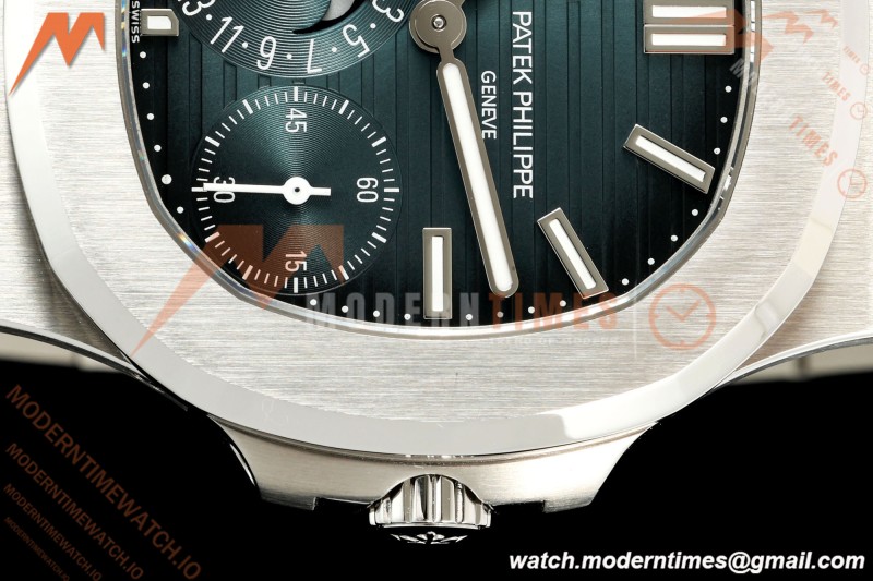 Patek Philippe - Nautilus 5712/1A 40mm SS/SS Blue/Stk VAF Customized Super Engraved A240