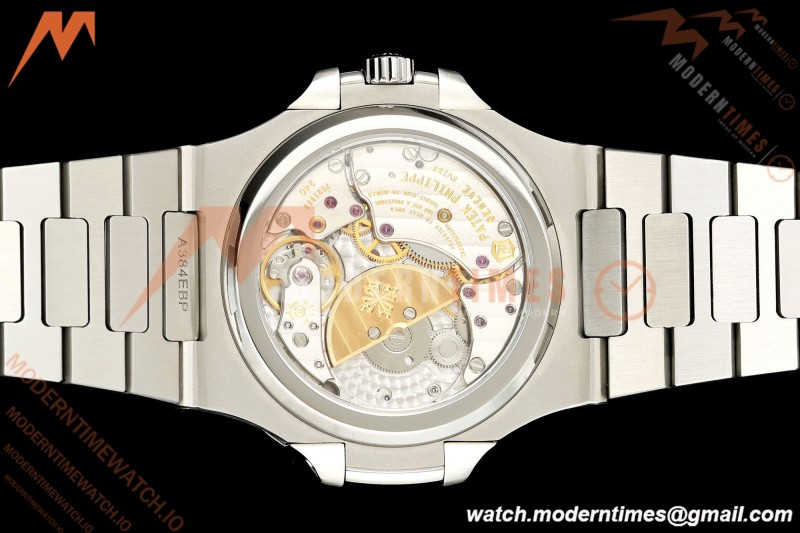 Patek Philippe - Nautilus 5712/1A 40mm SS/SS Blue/Stk VAF Customized Super Engraved A240