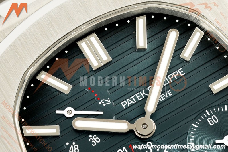 Patek Philippe - Nautilus 5712/1A 40mm SS/SS Blue Tiffany & Co. Dial VAF Customized Super Engraved A240