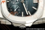 Patek Philippe - Nautilus 5712/1A 40mm SS/SS Blue Tiffany & Co. Dial VAF Customized Super Engraved A240