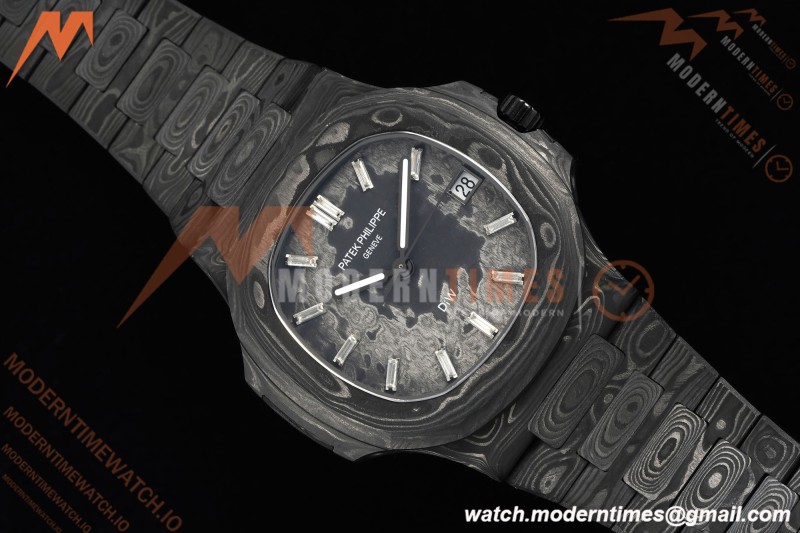 Patek Philippe - Nautilus DiW 5711 40mm Black CER/CER Forged Carbon Crystal Dial DIWF A324CS
