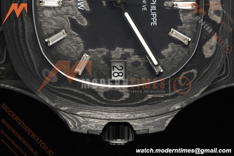 Patek Philippe - Nautilus DiW 5711 40mm Black CER/CER Forged Carbon Crystal Dial DIWF A324CS