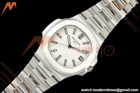Patek Philippe - Nautilus Automatic 40mm 5711/1A SS/SS White DDF DD324
