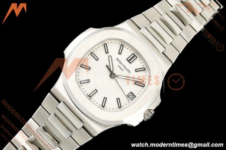 Patek Philippe - Nautilus Automatic 40mm 5711/1A SS/SS White BBF DD324