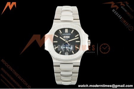 Patek Philippe - Nautilus 40.5mm Annual Calendar 5726/1A SS/SS Blue DF DD324