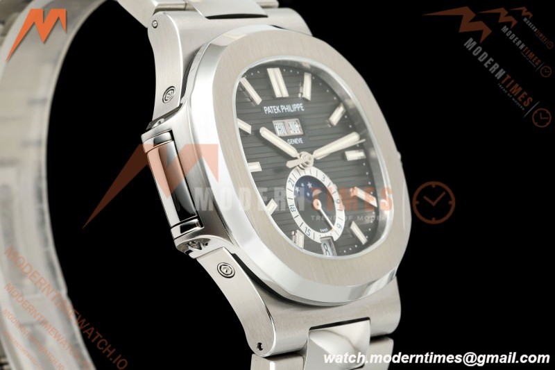 Patek Philippe - Nautilus 40.5mm Annual Calendar 5726/1A SS/SS Gray DF DD324