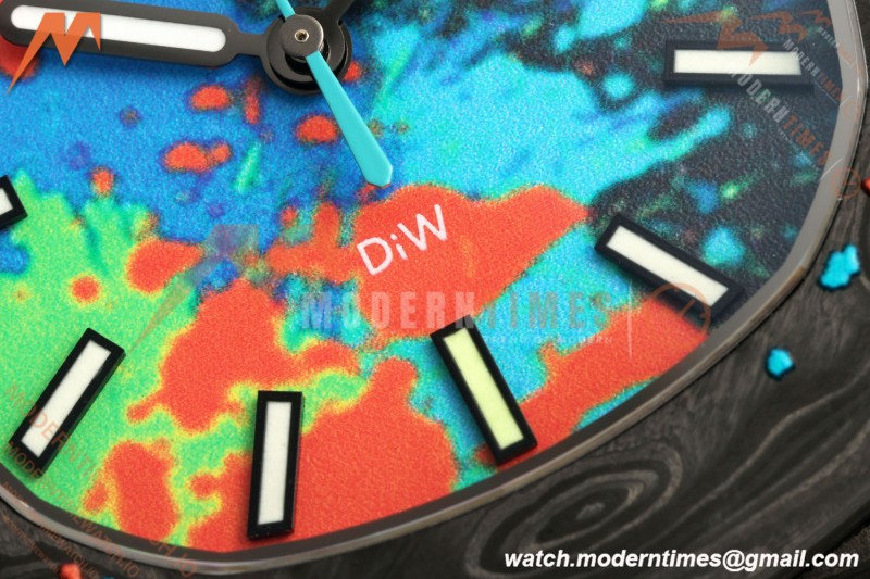 Patek Philippe - Nautilus DiW 5711 40mm All Carbon Motley Black FC/FC Forged Carbon Canvas Dial DIWF A324CS