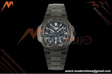 Patek Philippe - Nautilus DiW 5711 40mm All Carbon Monolith Black FC/FC Forged Carbon Dial DIWF A324CS