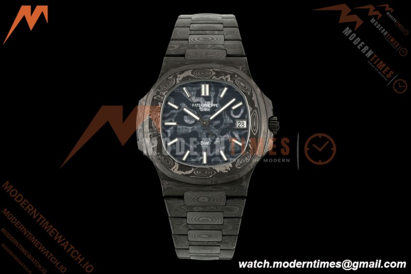 Patek Philippe - Nautilus DiW 5711 40mm All Carbon Monolith Black FC/FC Forged Carbon Dial DIWF A324CS