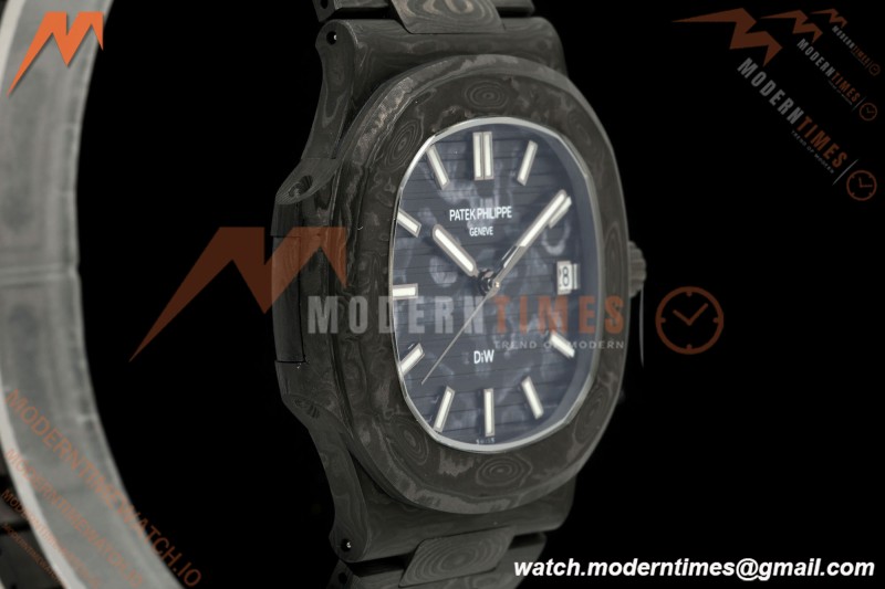 Patek Philippe - Nautilus DiW 5711 40mm All Carbon Monolith Black FC/FC Forged Carbon Dial DIWF A324CS